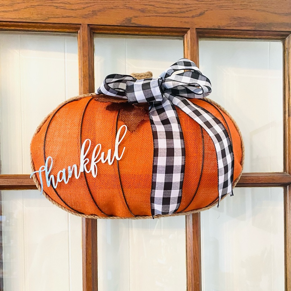 🎃 3D Handmade Pumpkin Wreaths 🎃